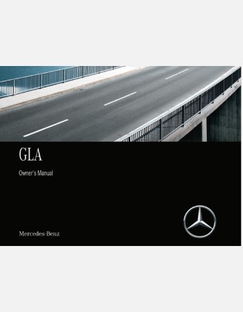 mercedes benz gla 2017 2018 2019 & 2020 owners manual